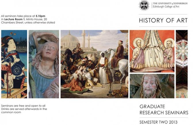 History of Art Seminar Series