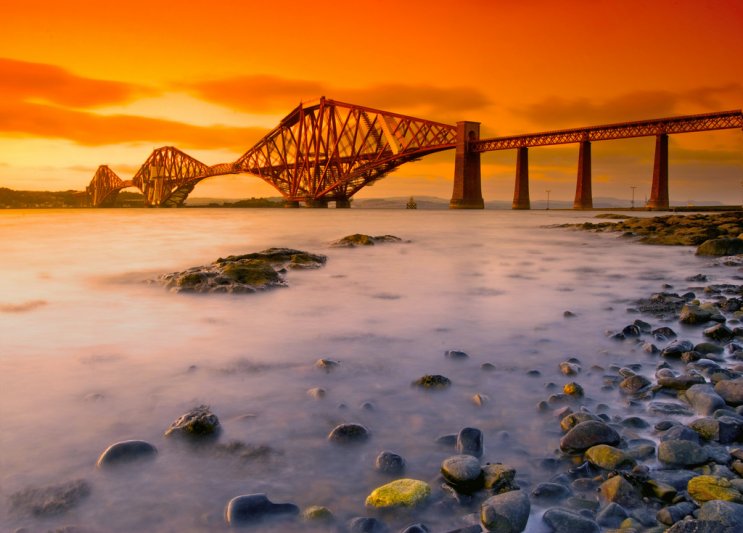 The 1890 Forth Bridge