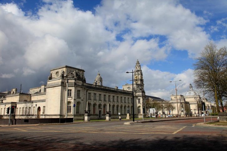 Hall Buildings in Cardiff