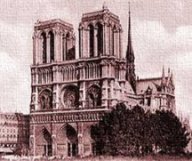 Earthlore Explorations Gothic Dreams: Notre Dame de Paris South West View - 1800s