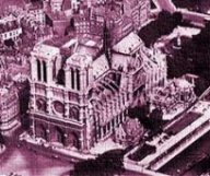Earthlore Explorations Gothic Dreams: Notre Dame de Paris Aerial View from the South West