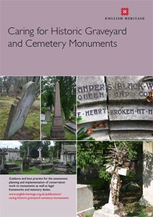 Front cover for Caring for Historic Graveyard and Cemetery Monuments