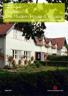 Front cover for Designation Listing Selection Guide: Domestic 4: The Modern House & Housing